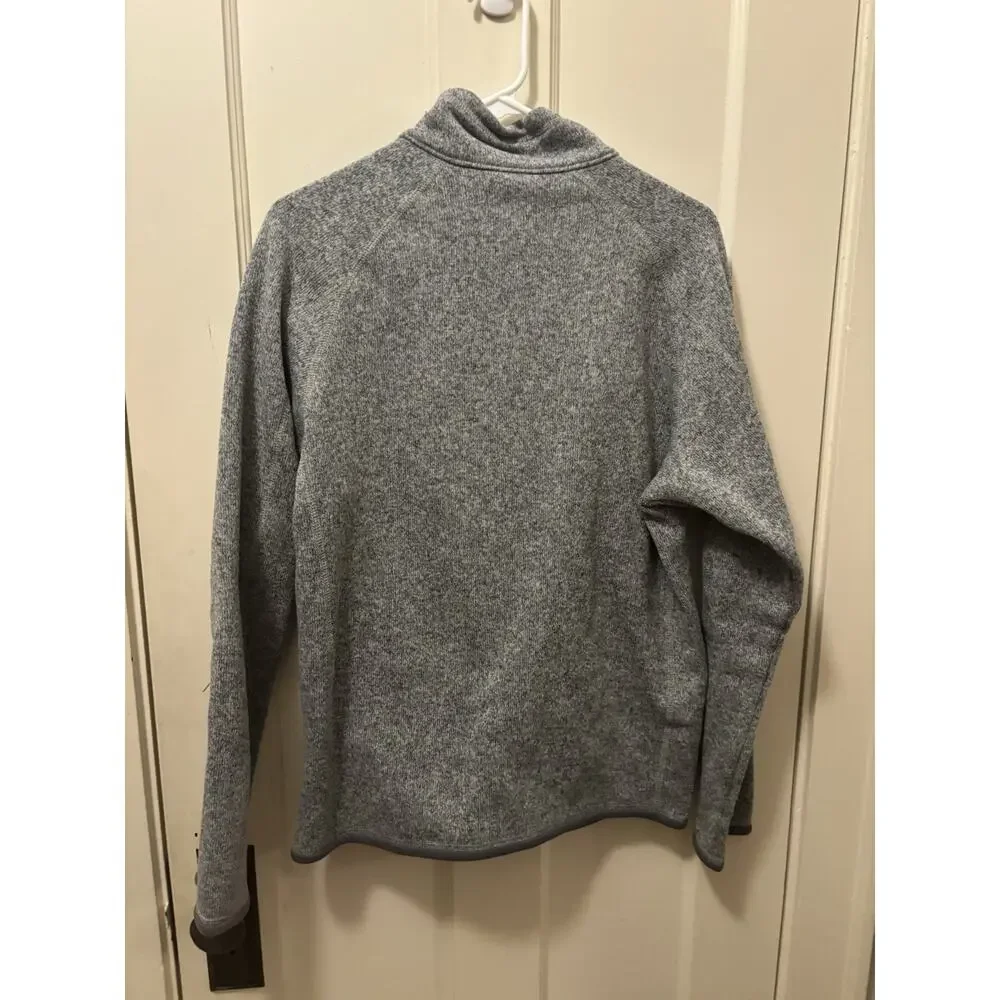 Patagonia Jacket Mens Grey Full Zip Fleece Medium Ohio University Heritage‎ Med